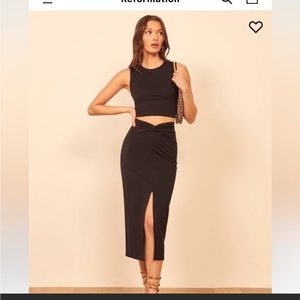 Rylan Knit Two Piece Set Reformation